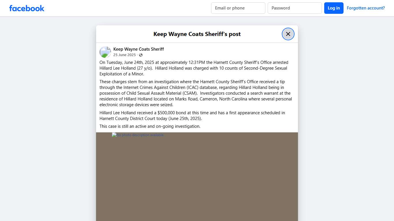 On Tuesday, June 24th, 2025 at... - Keep Wayne Coats Sheriff | Facebook